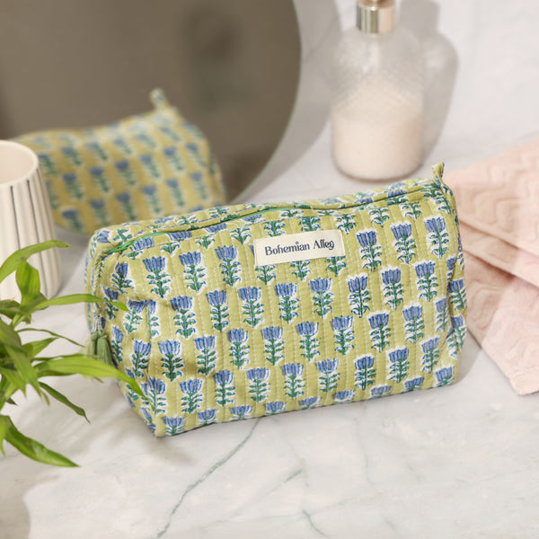 Toiletry Pouch - Green Serene